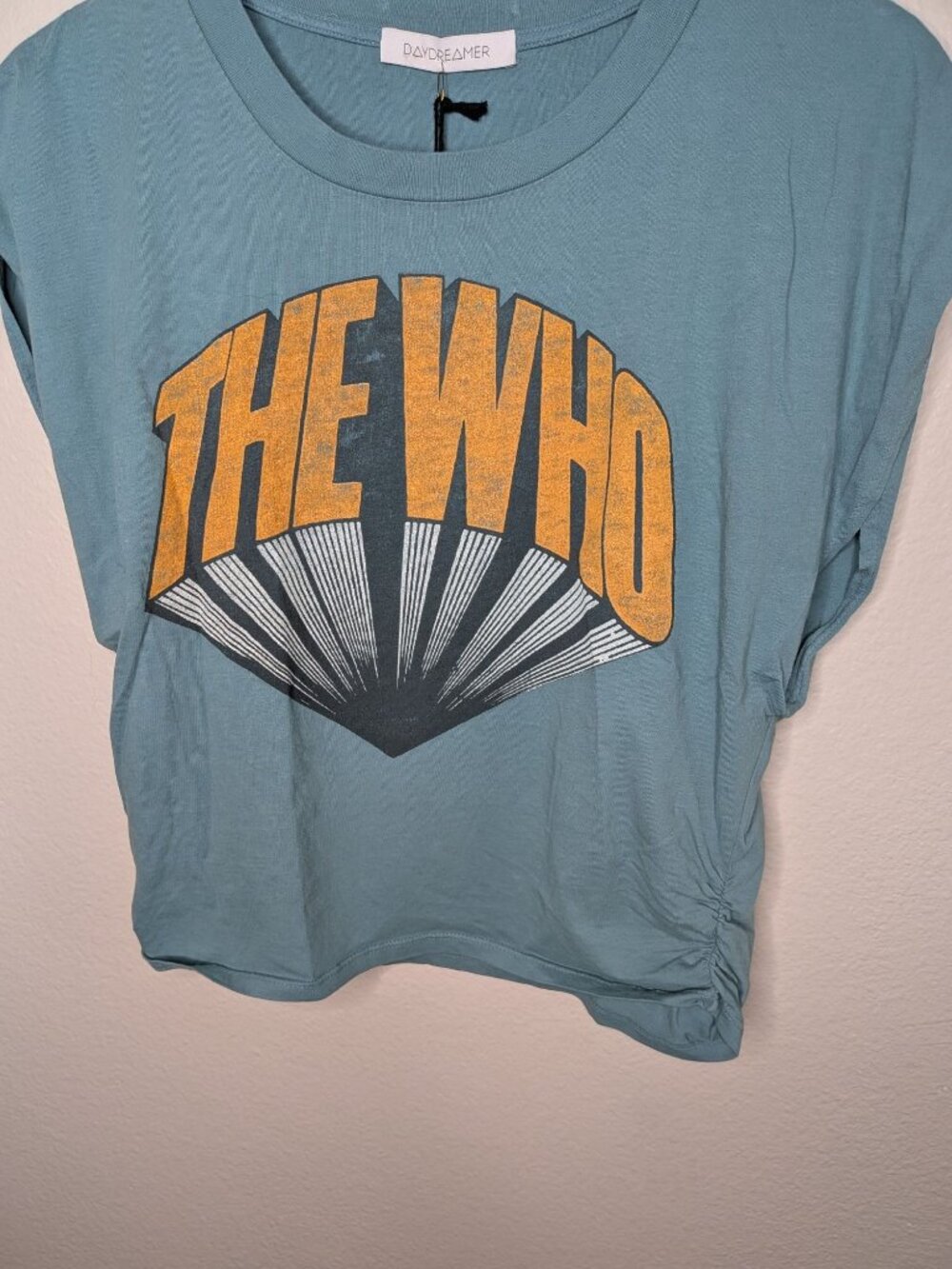 Daydreamer The Who Banded Graphic Tee Blue Large Cotton - Picture 4 of 11